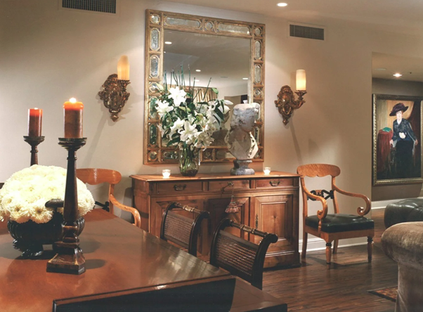 Luxury penthouse interior design in Los Angeles